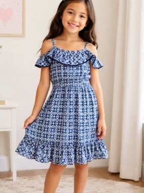 PIPPA & JULIE GIRL'S SUN DRESS SIZE 10